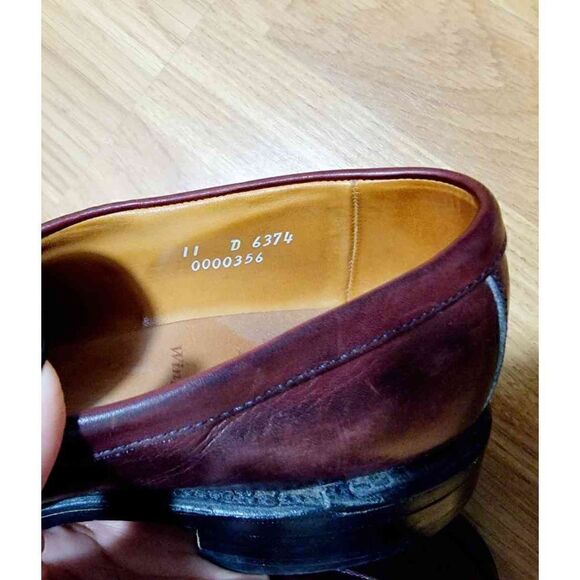 Allen Edmonds Tassel Loafer Dress Shoes 11 - Picture 9 of 9